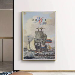 vintage poster brest 1