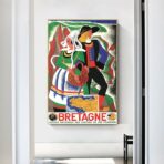 vintage poster bretagne