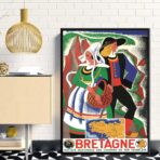 vintage poster bretagne
