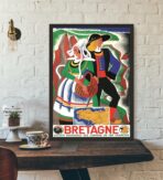 vintage poster bretagne
