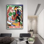 vintage poster bretagne