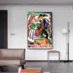 vintage poster bretagne