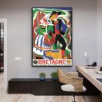 vintage poster bretagne