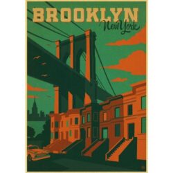 vintage brooklyn poster 1