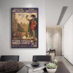 vintage poster brussel