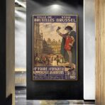 vintage poster brussel
