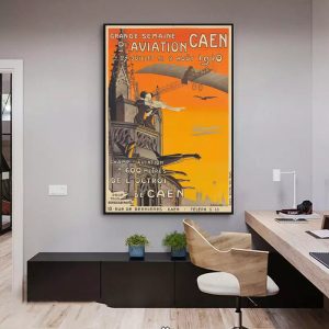 vintage poster caen 1