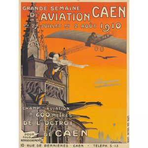 vintage poster caen 1