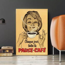 vintage cafe poster 1