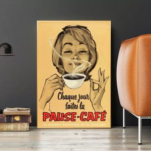 vintage cafe poster 1