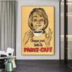 vintage cafe poster 1
