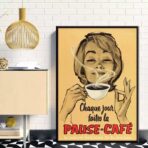 vintage cafe poster 1