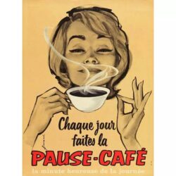 vintage cafe poster 1