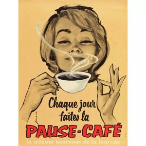 vintage cafe poster 1