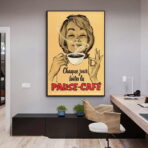 vintage cafe poster 1