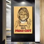 vintage cafe poster 1