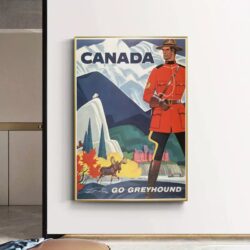 vintage kanada poster