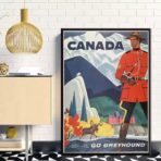 vintage kanada poster
