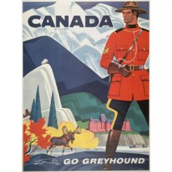 vintage kanada poster