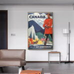 vintage kanada poster