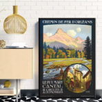 vintage poster cantal 1