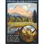 vintage poster cantal 1