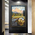 vintage poster cantal 1