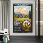 vintage poster cantal 1