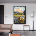 vintage poster cantal 1