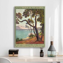 vintage cap frettchen poster 1