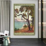 vintage cap frettchen poster 1