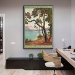 vintage cap frettchen poster 1