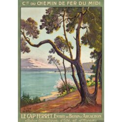 vintage cap frettchen poster 1