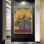 vintage poster carcassonne 1