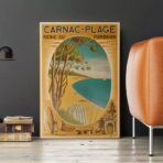 vintage poster carnac 1