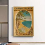 vintage poster carnac 1