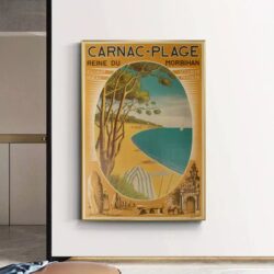 vintage poster carnac 1