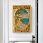 vintage poster carnac 1