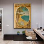 vintage poster carnac 1