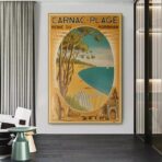 vintage poster carnac 1