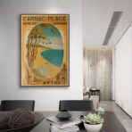 vintage poster carnac 1