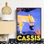vintage poster cassis 1