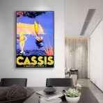 vintage poster cassis 1