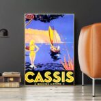 vintage poster cassis 1