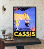 vintage poster cassis 1