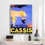 vintage poster cassis 1