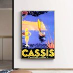 vintage poster cassis 1