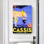vintage poster cassis 1