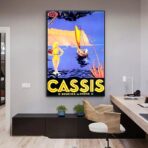 vintage poster cassis 1