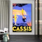 vintage poster cassis 1